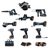 Senix - X2 18V 9 Piece Combo Kit S1 | S2K9B2-01